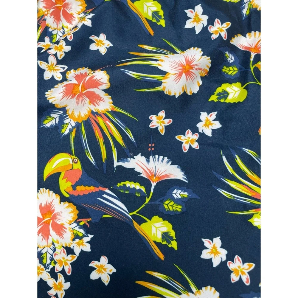 Men’s George Hawaiian Hibiscus Floral Swim Shorts